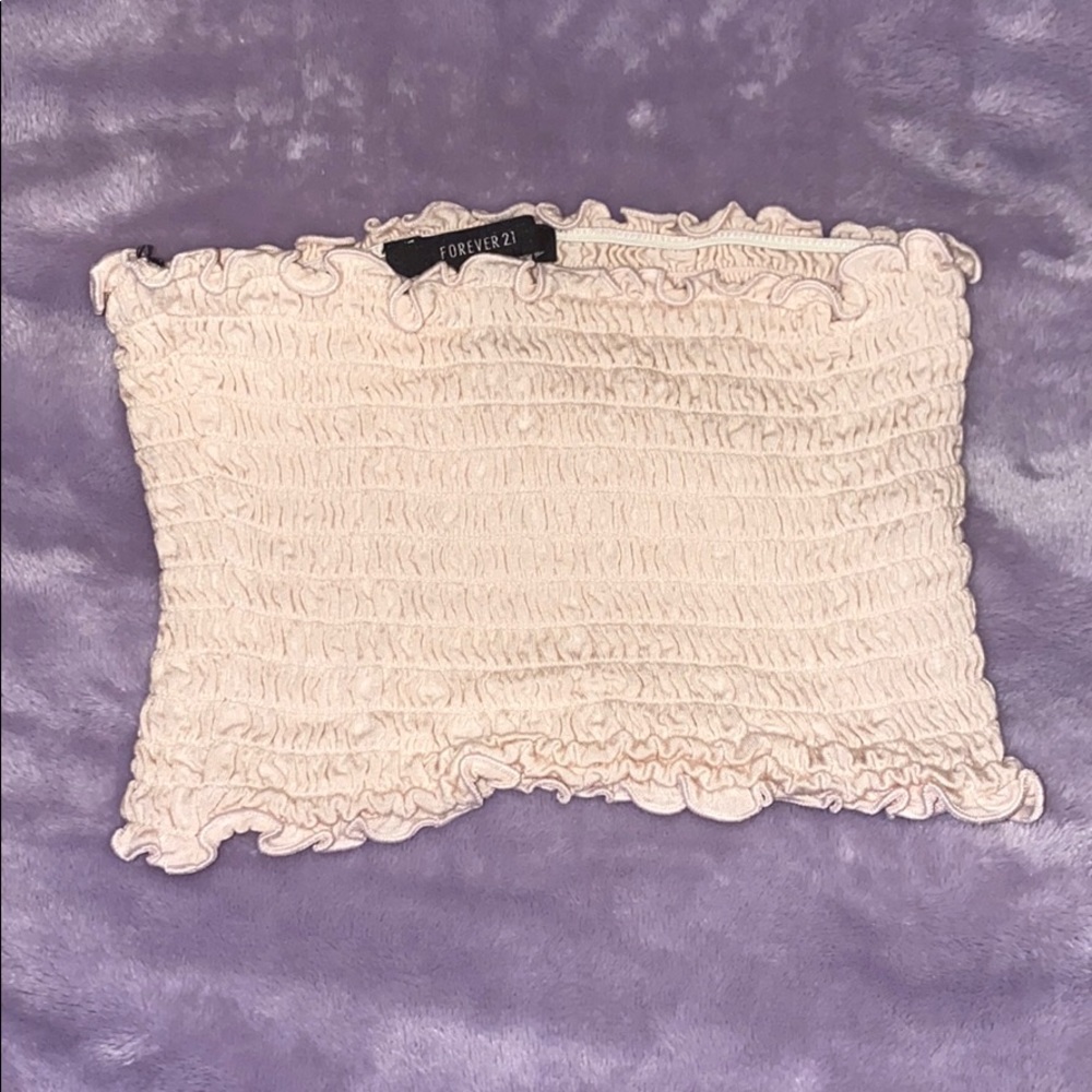 Forever 21 light pink crop top!!
